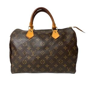 Authentic Louis Vuitton Speedy 30 with Twilly